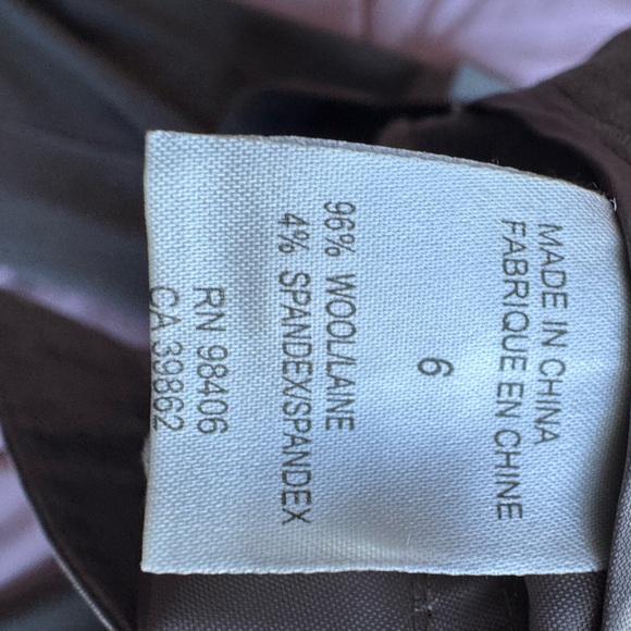 Theory size 6 beautiful tailored cuffed trousers - Picture 4 of 4